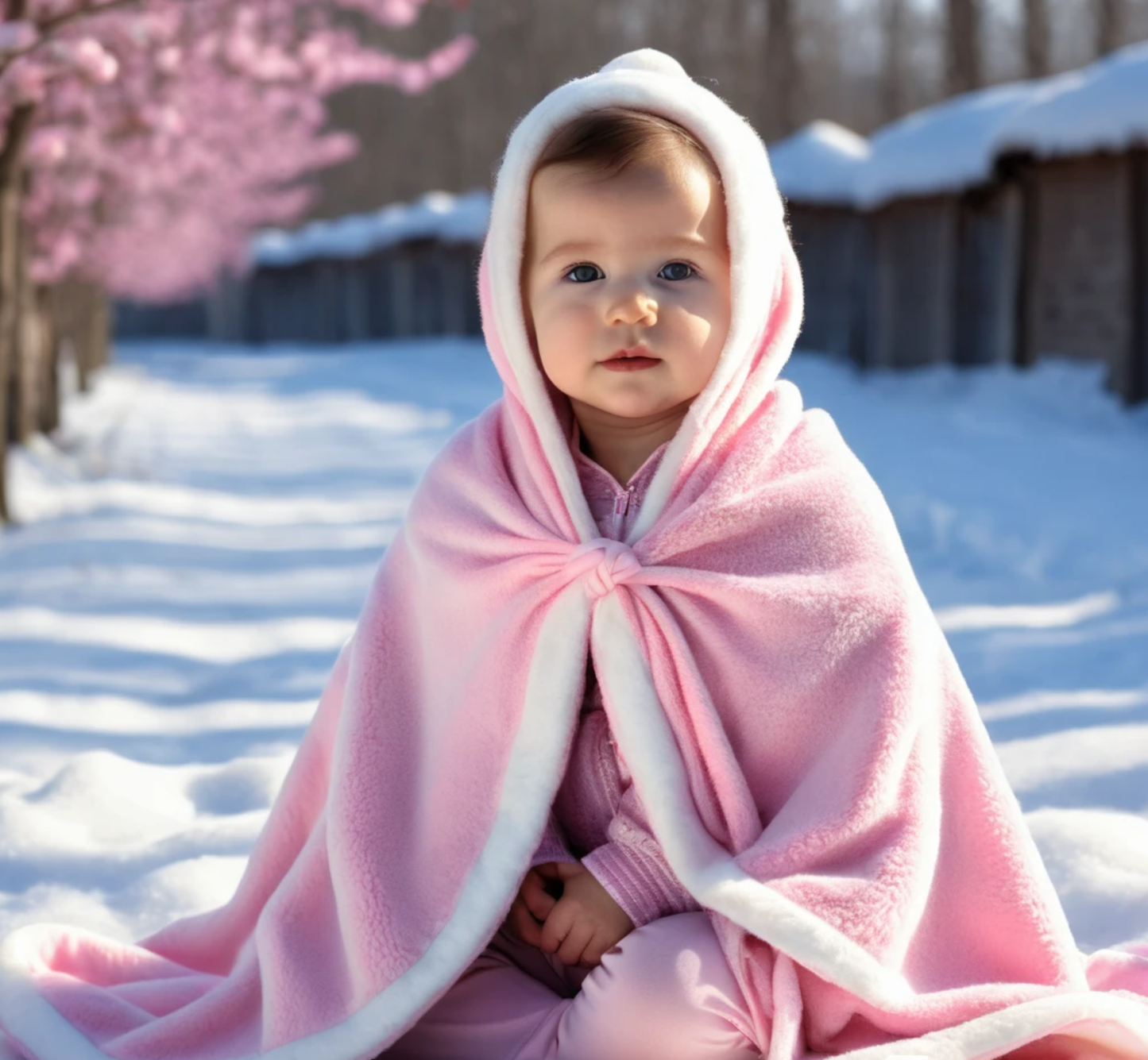 Couverture FD/Filles (Bébés)