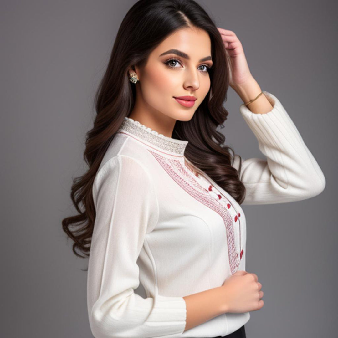 FD/Women Long-Sleeves Blouse