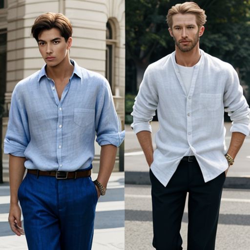 FD/Men Linen Shirt
