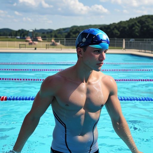 RS/Men Swim Cap (Swimwear)