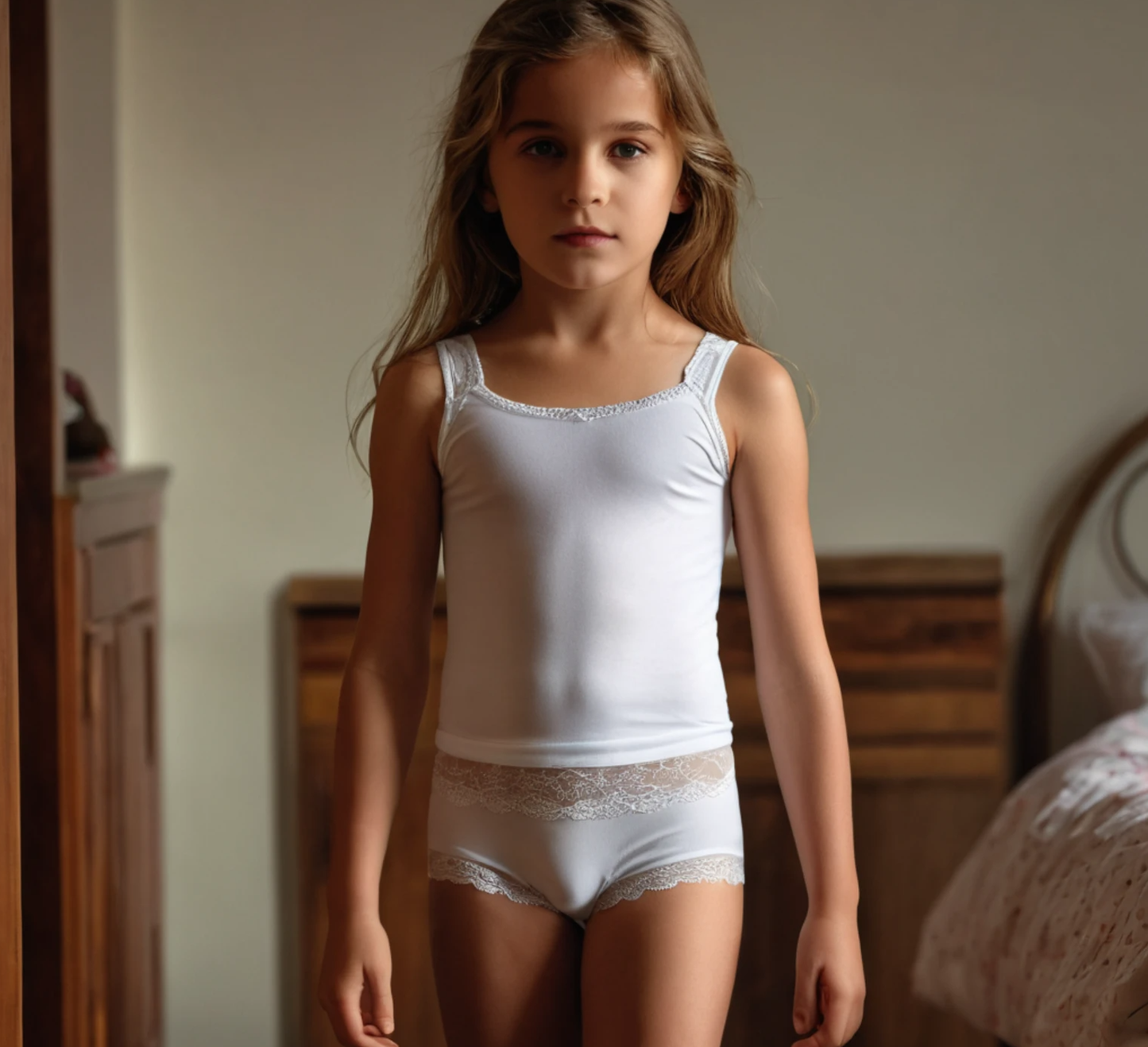 Débardeur pour filles (sous-vêtements)
