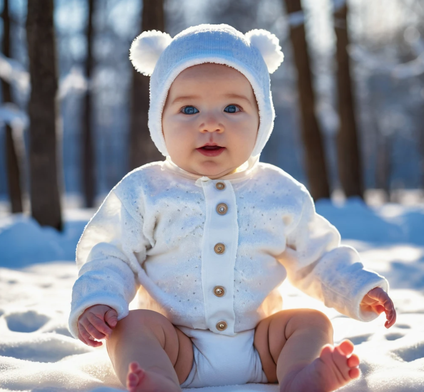PM/Girls Diaper Shirt (Babies)