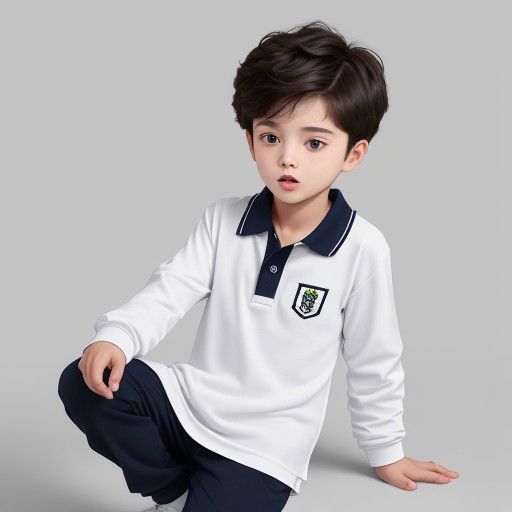 TP/Boys Polo Shirt Long-Sleeves