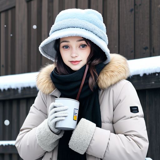 Chapeau bob FD pour femme (Accessoires)