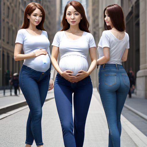 PM/Women Denim Pant (Maternity)