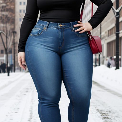 FD/Women Denim Pant / Jeans (Plus Sizes)
