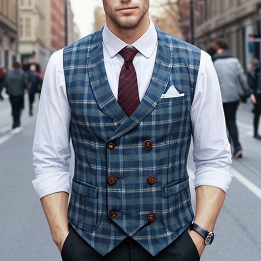 RS/Men Double Breasted (Vests)