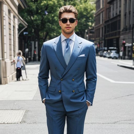 TP/Men Double Breasted Suit (Officewear)