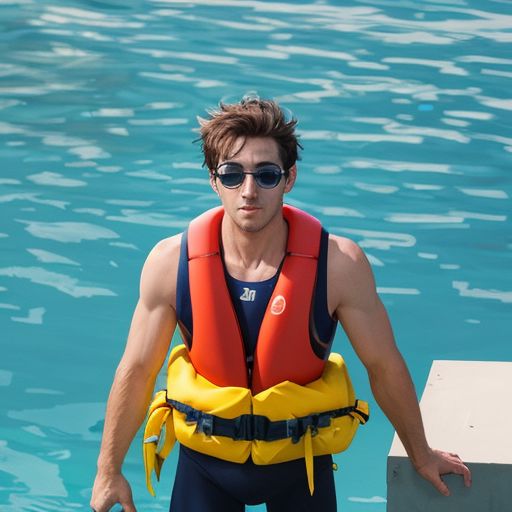 PM/Men Swim Life Jacket (Swimwear)