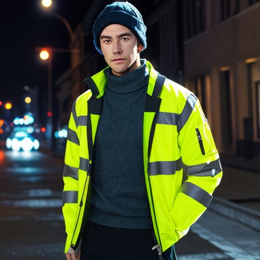 TP/Men Reflective Jacket/Safety (Workwear)