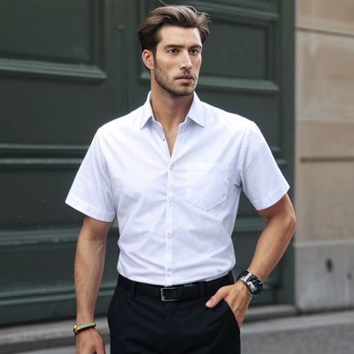 TP/Men Short-sleeves Shirt