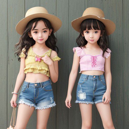Short RS/Filles (Denim)