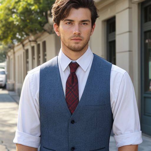 PM/Men Single Breasted Vest (Officewear)