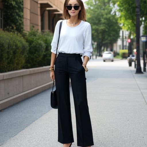 PM/Women Straight Leg Trousers
